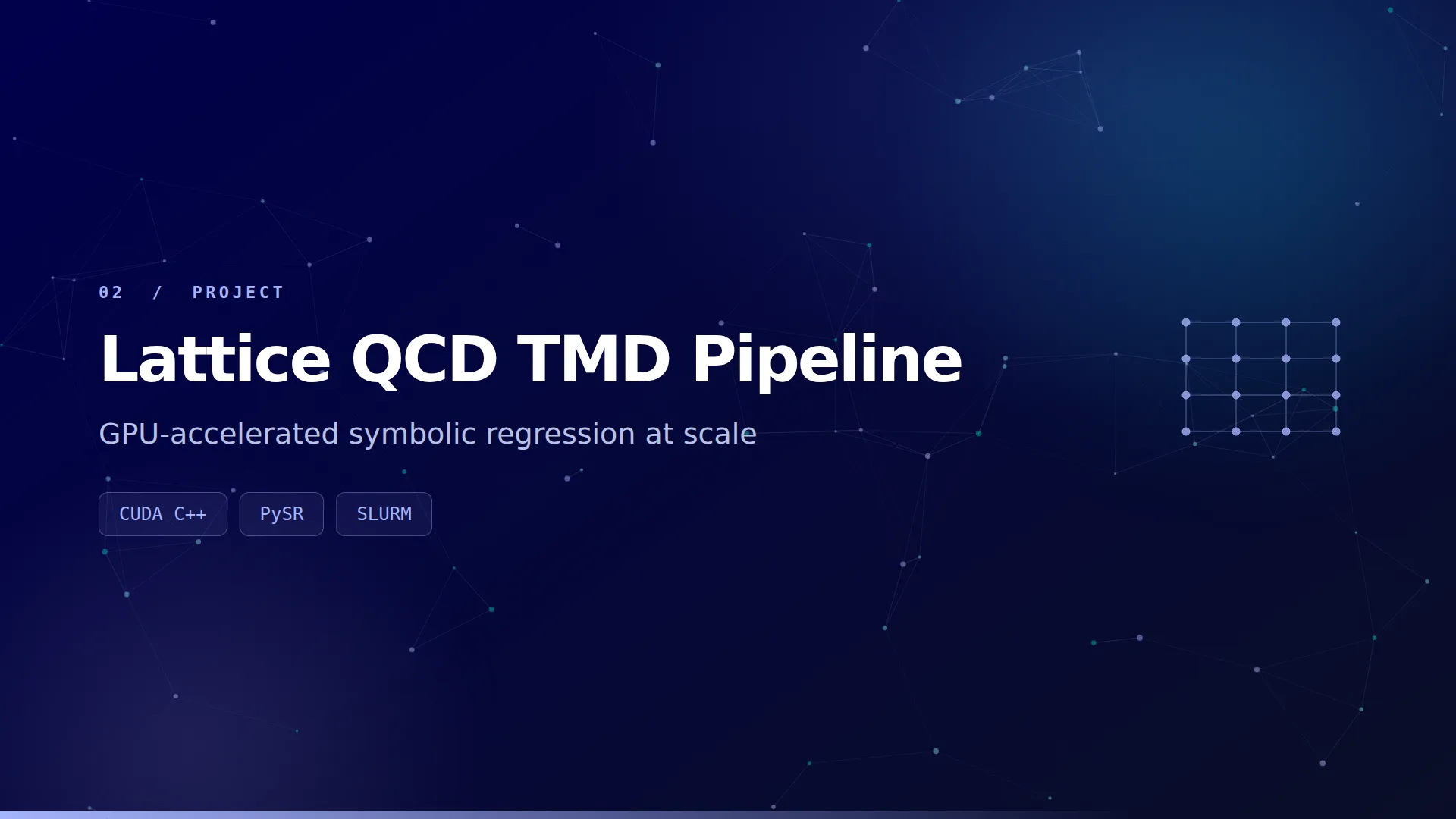 Lattice QCD TMD pipeline cover graphic