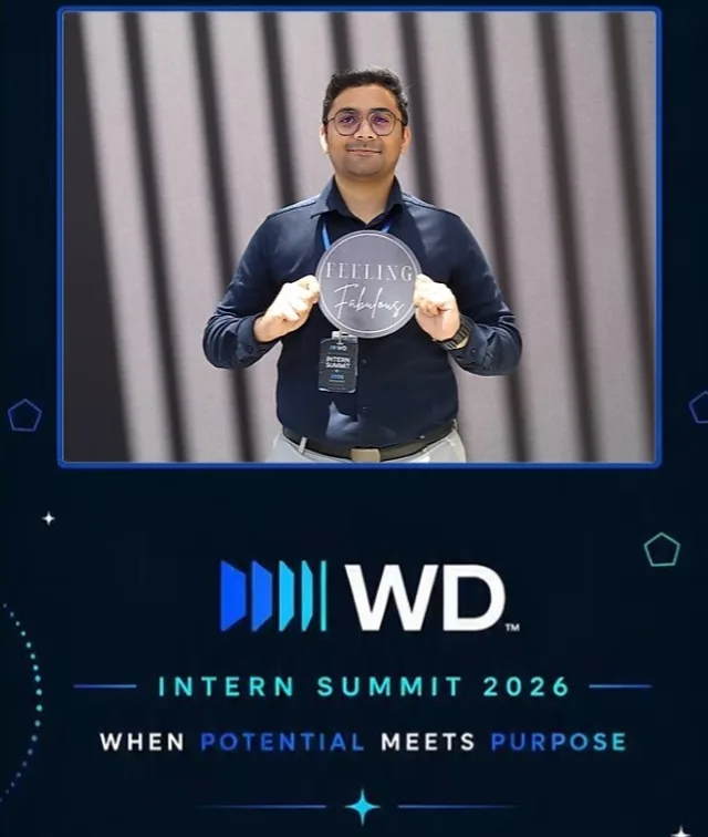 Photobooth photo from the Western Digital Intern Summit 2026